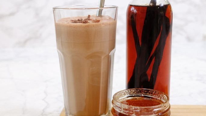 Image of Chocolate Milk or Frozen Hot Chocolate (Dairy-Free)