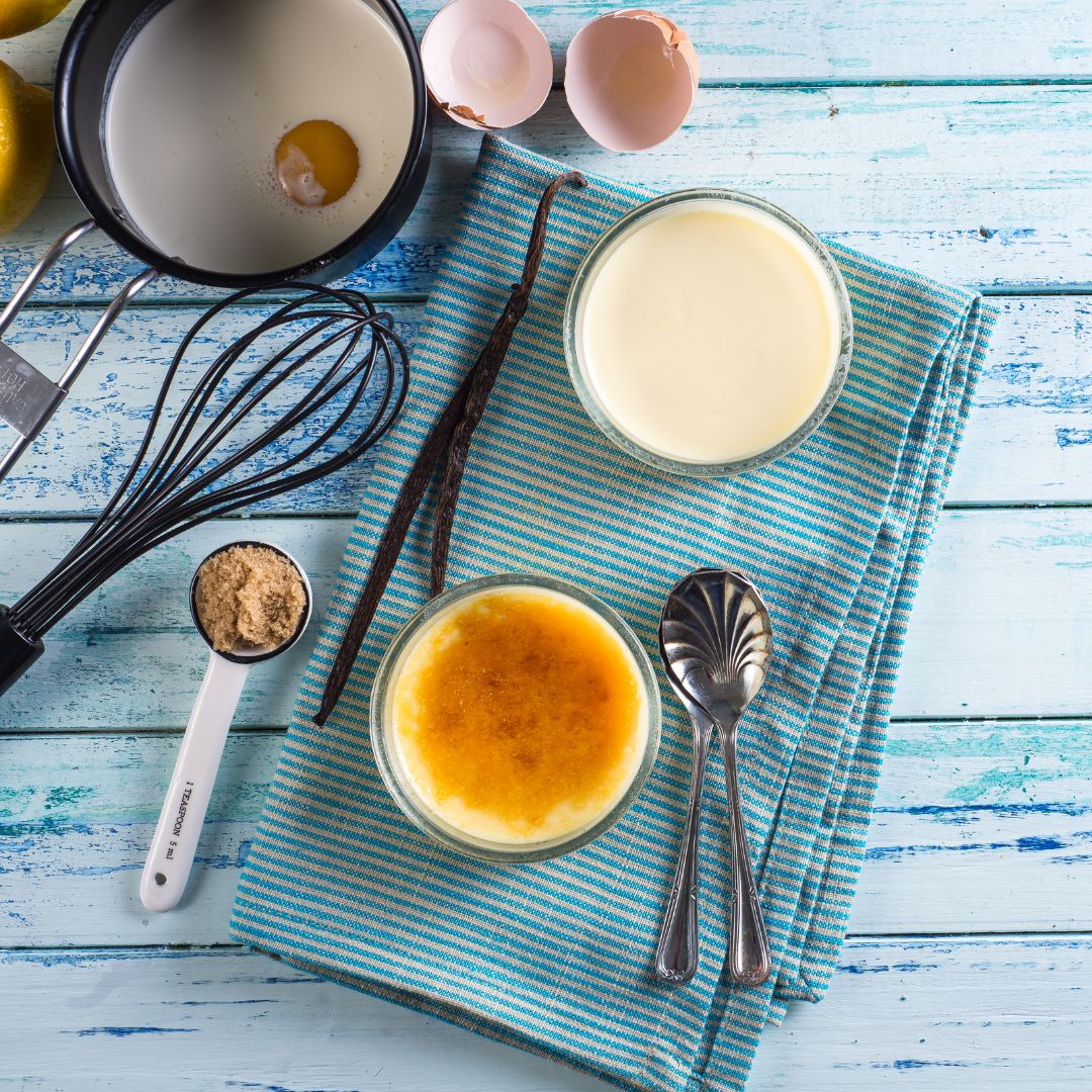 Amaretto Creme Brulee