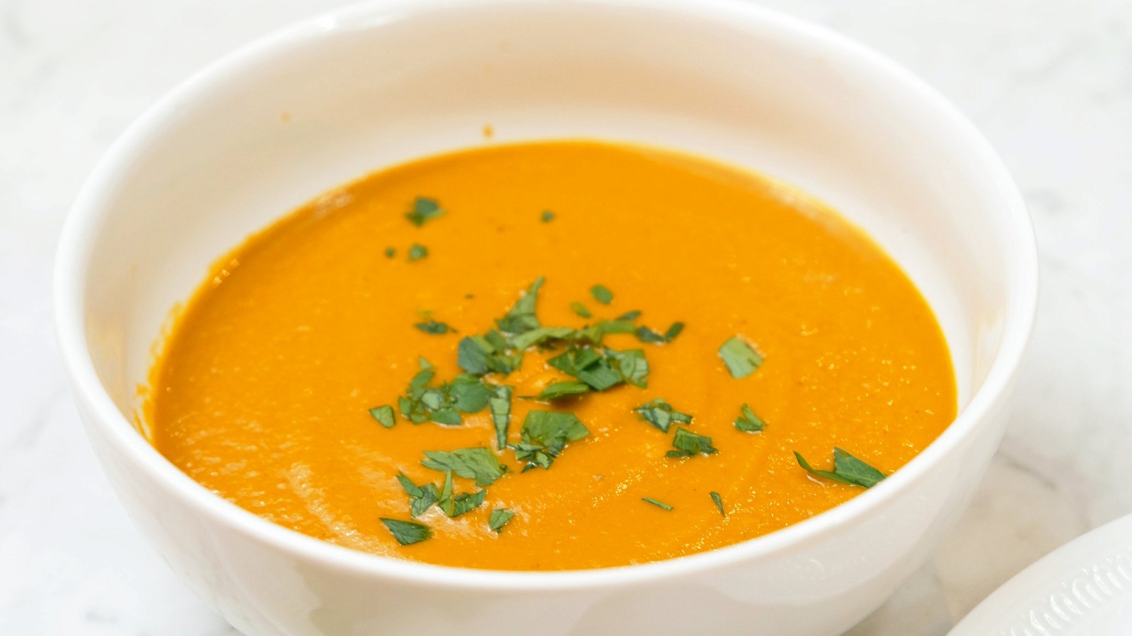 Image of Easy Roasted Carrot Soup (Vegan, Dairy-Free, Coconut-Free)
