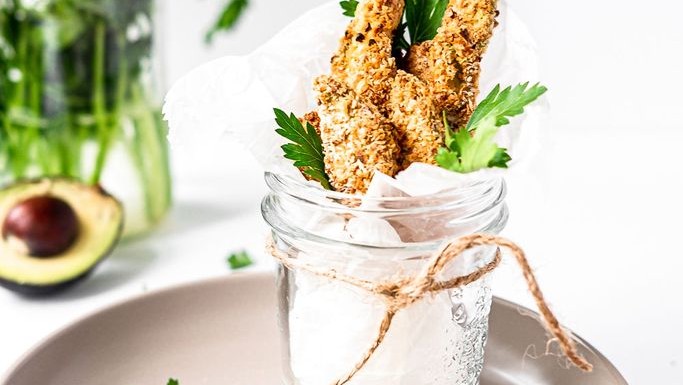 Image of Healthy & Delicious Avocado Fries with Cashew Aioli 