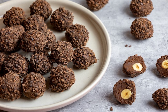 Image of Chocolate Hazelnut Truffles