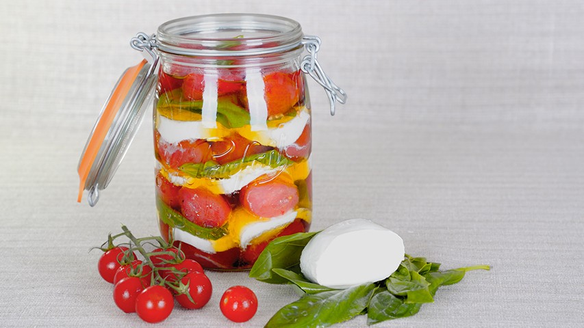 Image of Marinated Mozzarella & Tomatoes