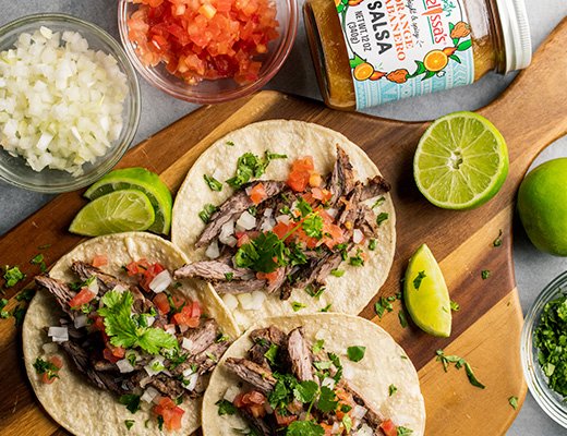 Marinated skirt steak outlet tacos