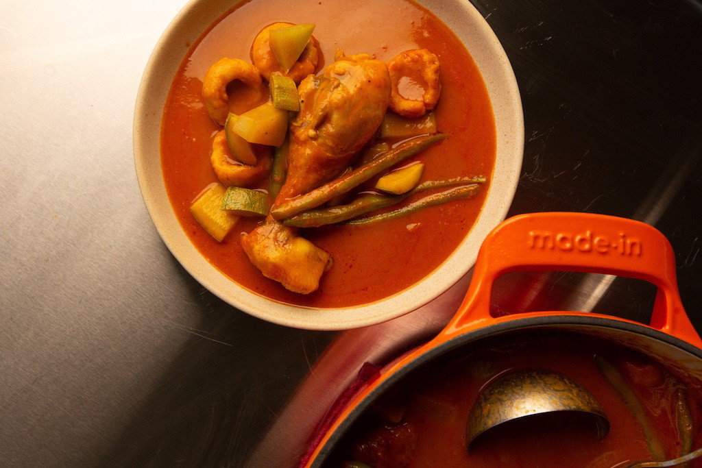 Mole Amarillo con Chochoyotes