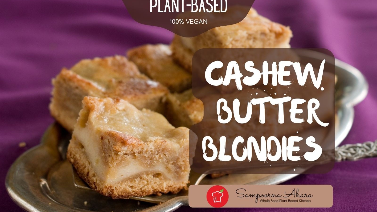 Image of Cashew Butter Blondies