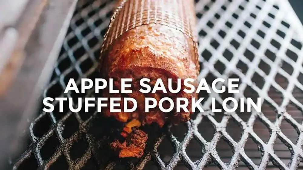 Image of Apple Sausage Stuffed Pork Loin