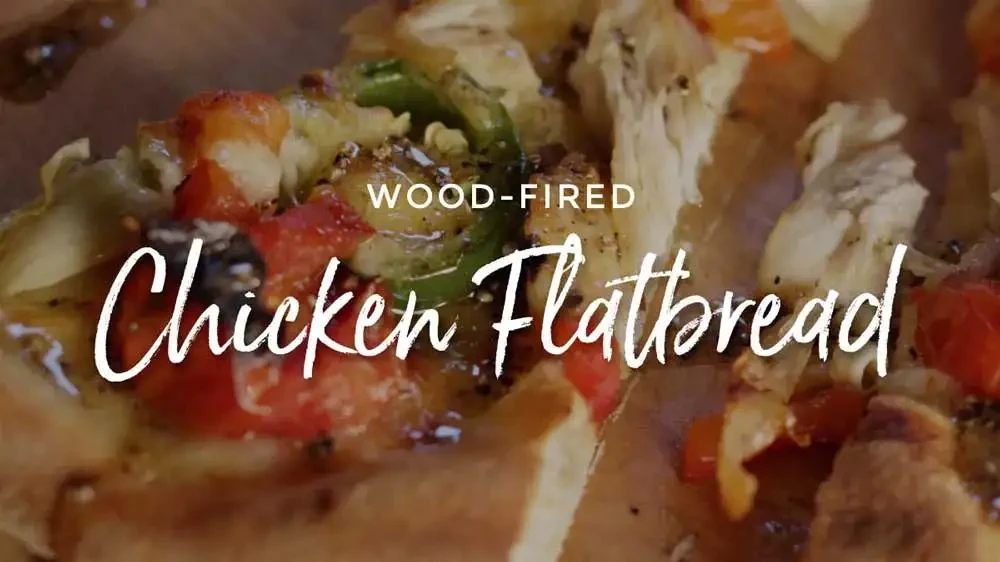 Image of Wood-Fired Chicken Flatbread