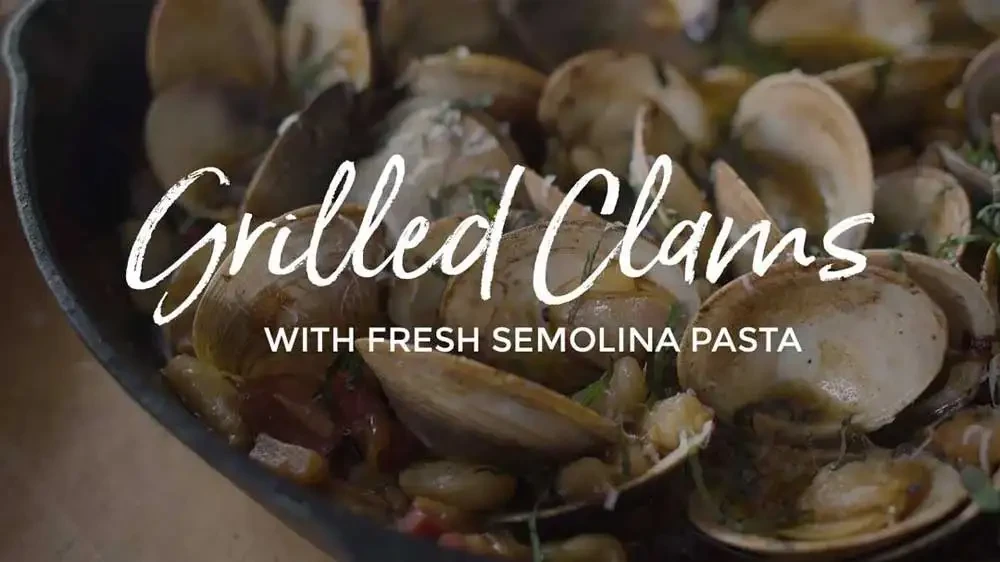 Image of Wood Fired Clams & Fresh Pasta