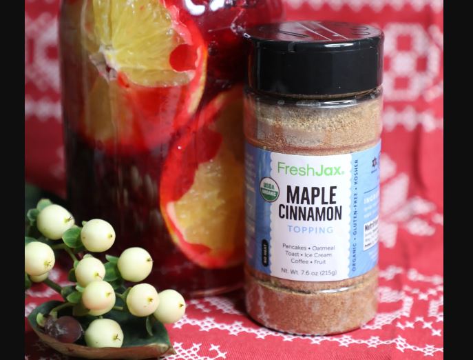 Maple Cinnamon Cranberry Sauce