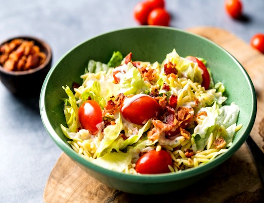 Image of BLT and Orzo Salad