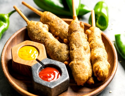 Image of Hatch Pepper Corn Dogs