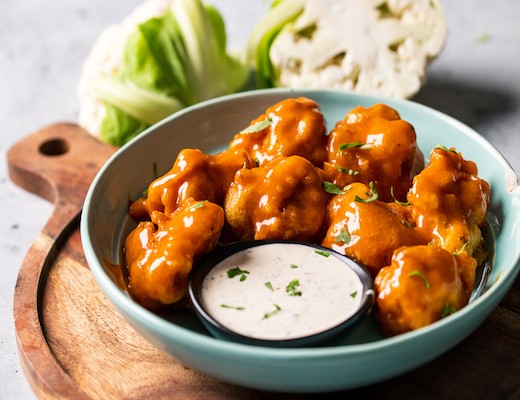 Image of Buffalo Cauliflower with Ranch Dip