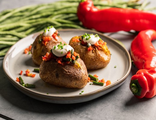 Image of Loaded Baby Baker Russet Potatoes