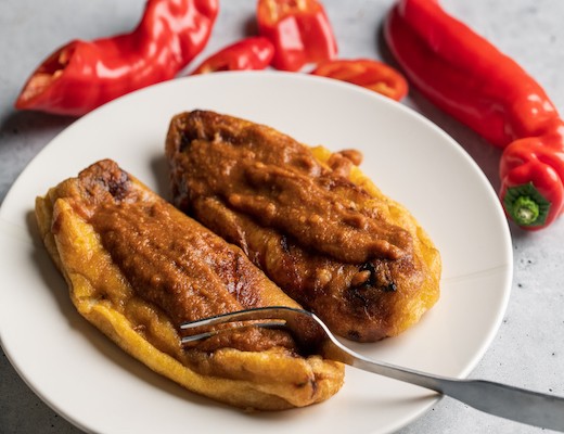 Image of Caprese Long Sweet Chile Rellenos