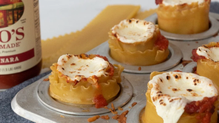 Image of Olivia Culpo’s Gameday Mini Lasagna Cups 