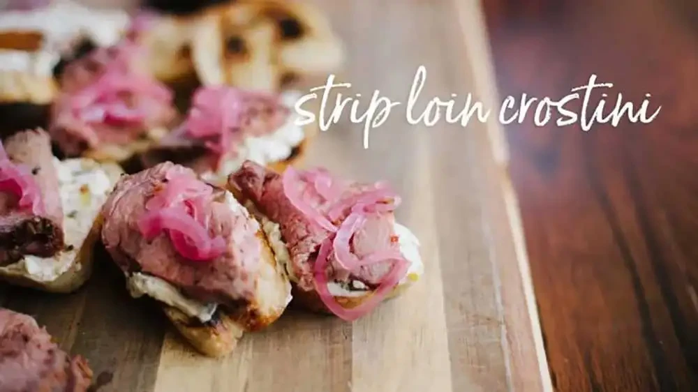 Image of Strip Loin Crostini