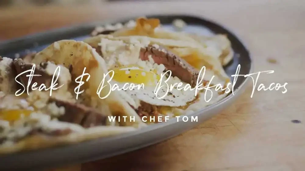 Image of Steak & Bacon Breakfast Tacos