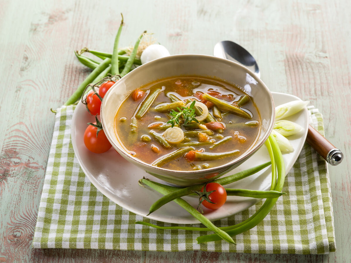 Zöldbab Leves - Hungarian Green Bean Soup
