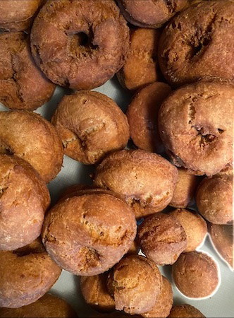 Mom's Maple Syrup Doughnuts