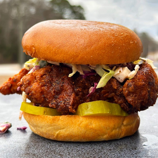 Image of Nashville Hot Fried Chicken Sandwich