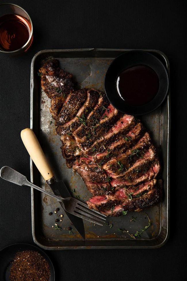 Image of Black Cowboy-Cast Iron Steak