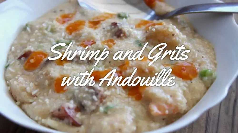 Image of Shrimp and Grits with Andouille