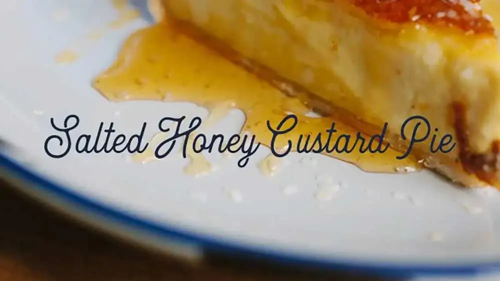 Image of Salted Honey Custard Pie