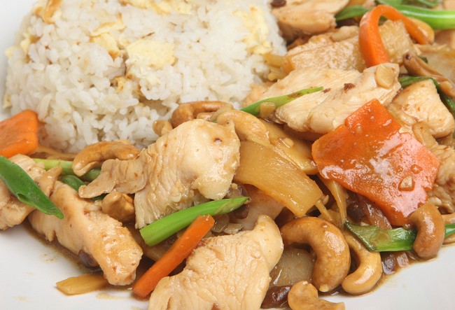 Image of Sweet  and Spicy Chicken Cashew with Rice