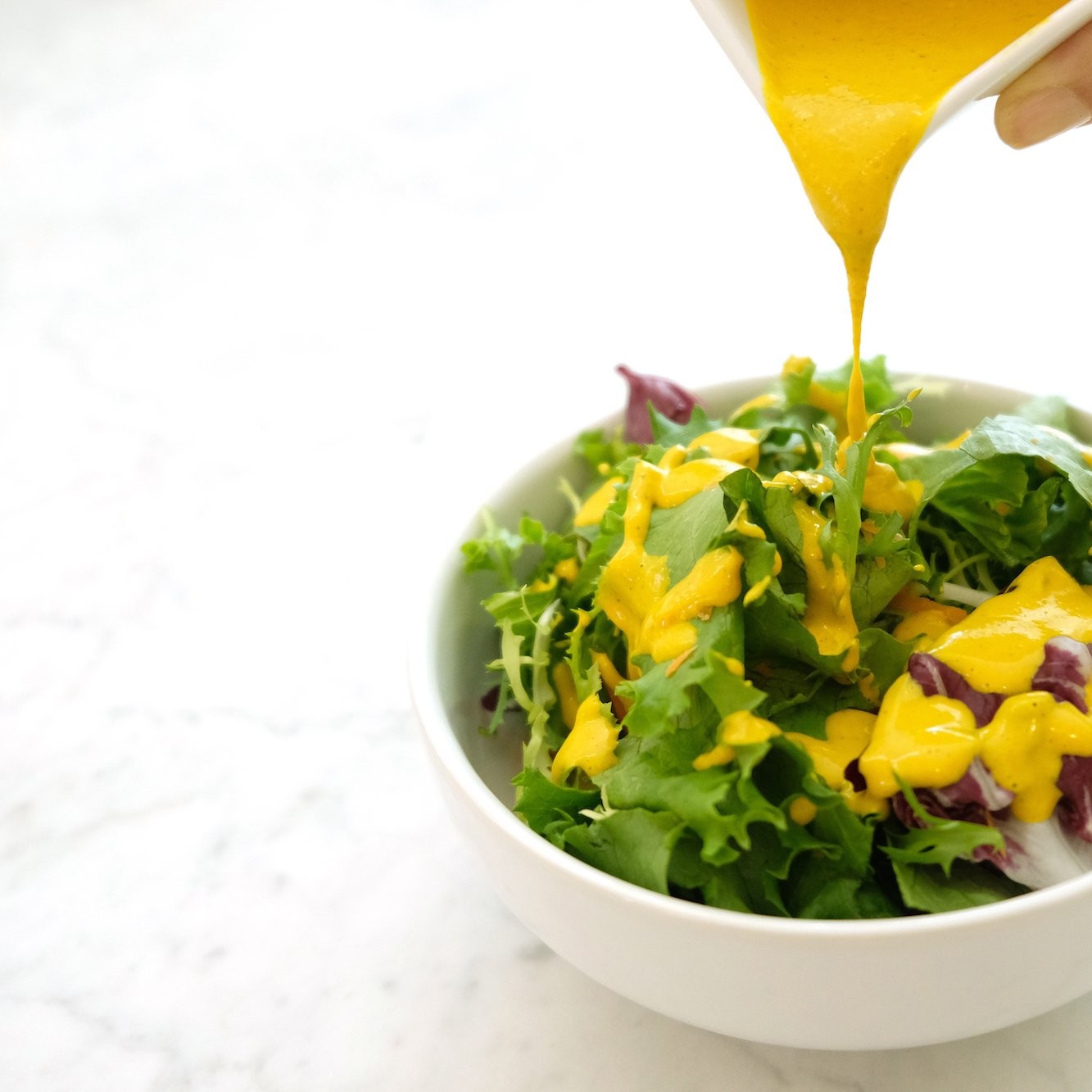 Curry Salad Dressing Recipe · Nourish and Nestle