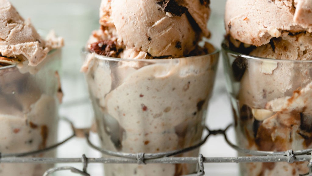 Image of Best Homemade No-Churn, Easy Vegan Chocolate Banana Ice Cream (Nice Cream) Recipe