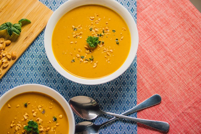 Image of Curried Peanut Butter Soup