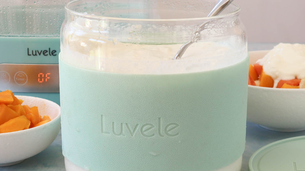 Image of Homemade low-fat and skim milk yogurt recipe