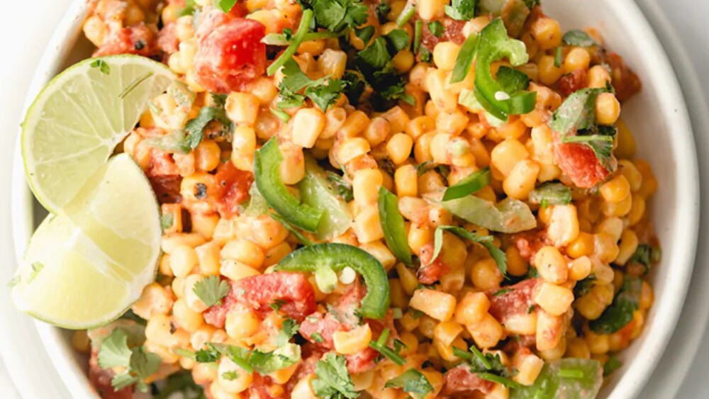 Image of Street Corn Salad with Creamy Salsa Made With JOI