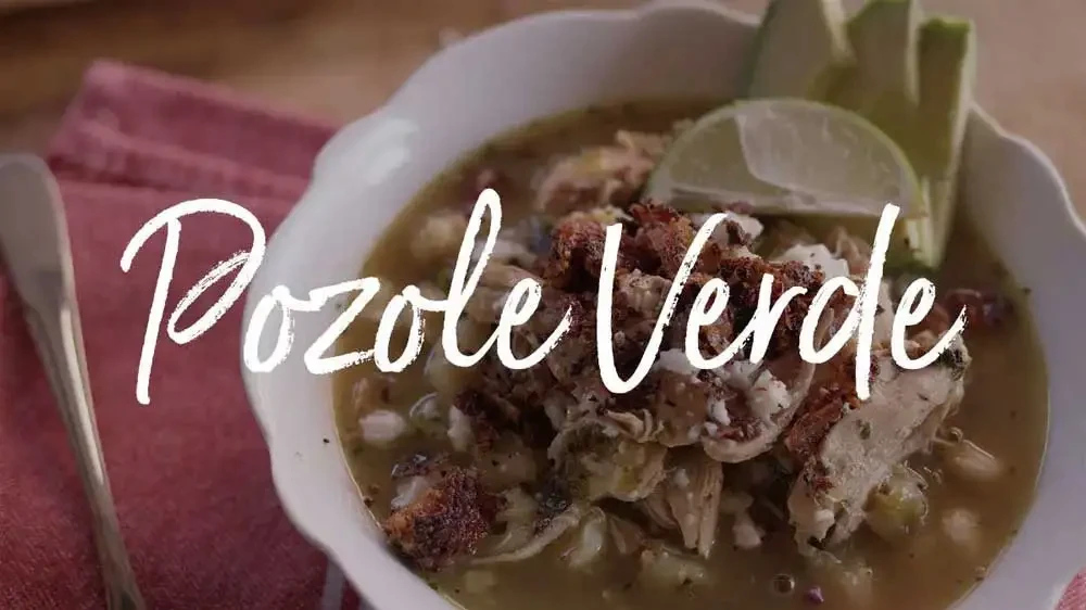 Try Pozole Verde for a summertime meal