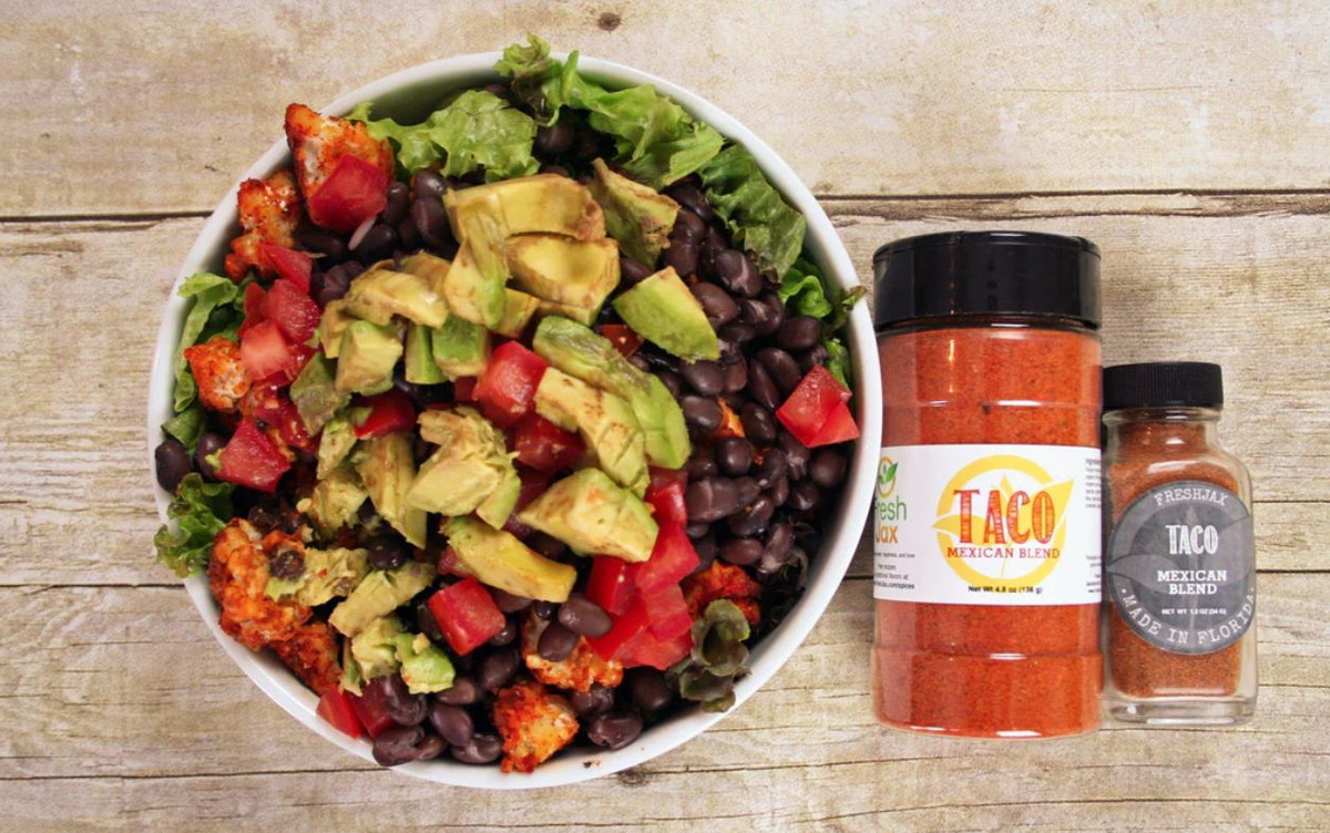Tempeh Taco Salad