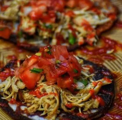 Chili Mesquite Lime Shredded Chicken Street Tacos