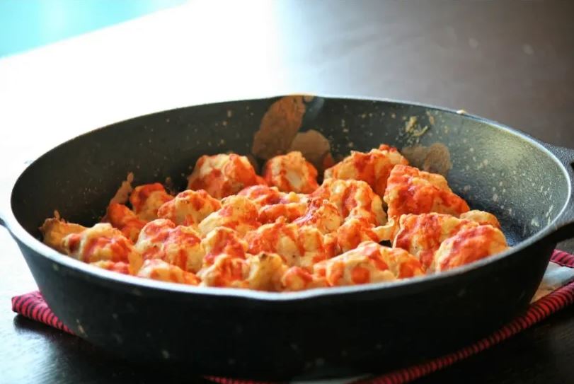 Spicy Buffalo Cauliflower Wings