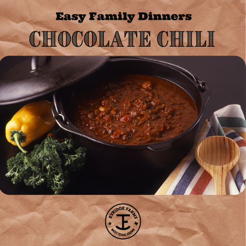 Image of Family Friendly Chocolate Chili