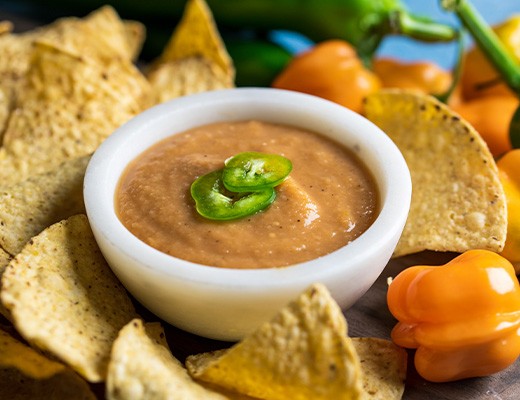 Image of Roasted Blended Habanero Hatch Salsa