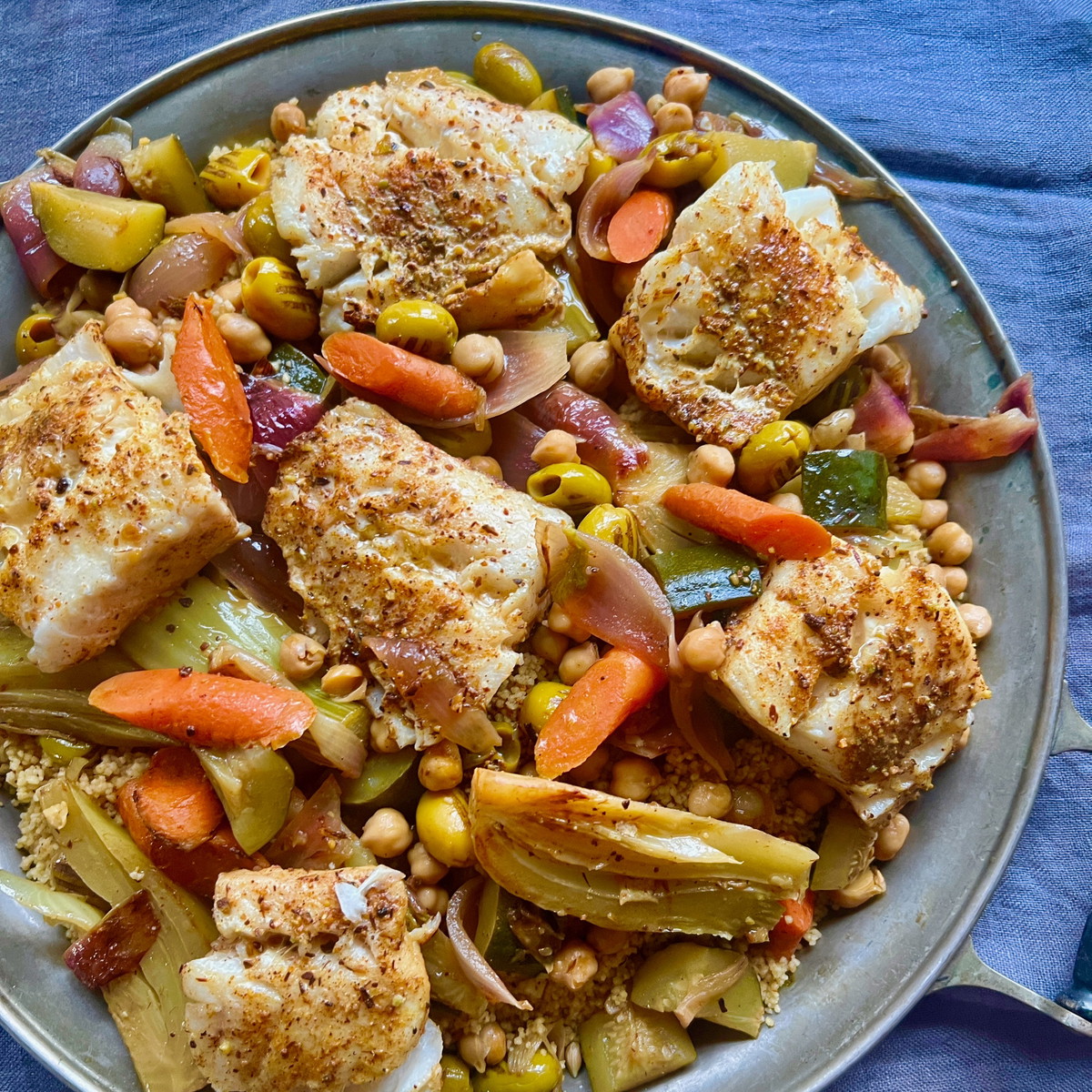 Cod Couscous