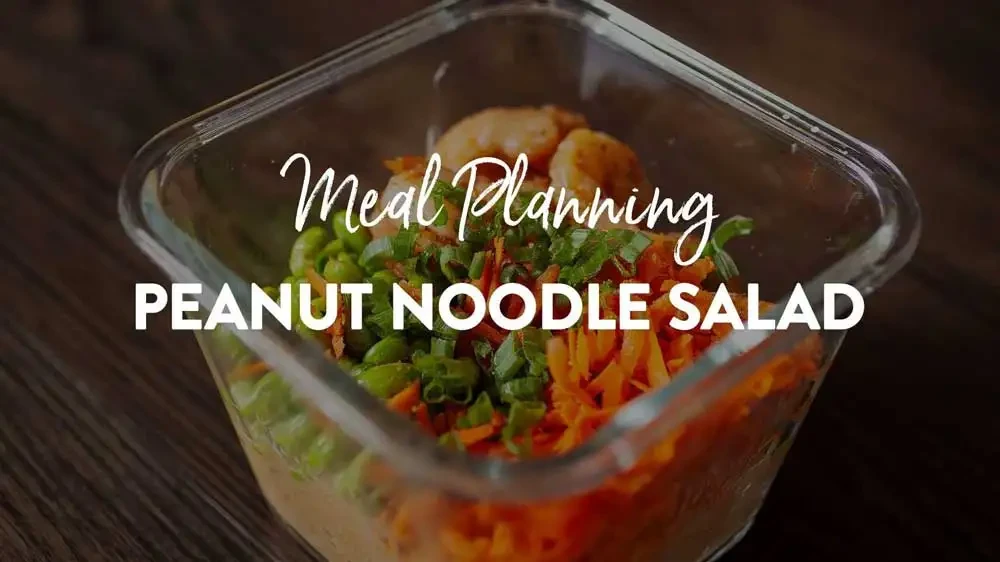 Image of Peanut Noodle Salad with Shrimp