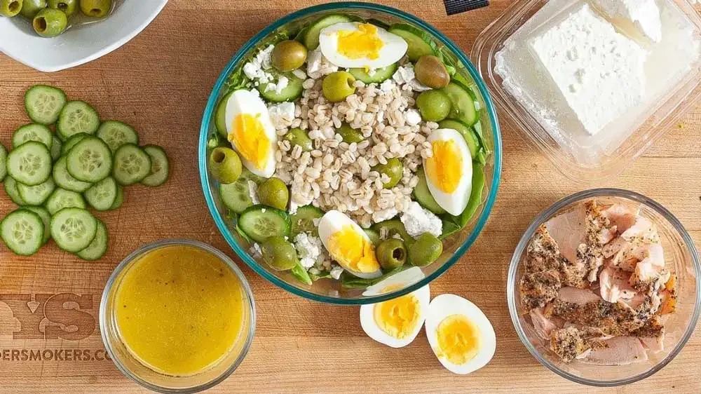 Image of Grilled Salmon Grain Bowl