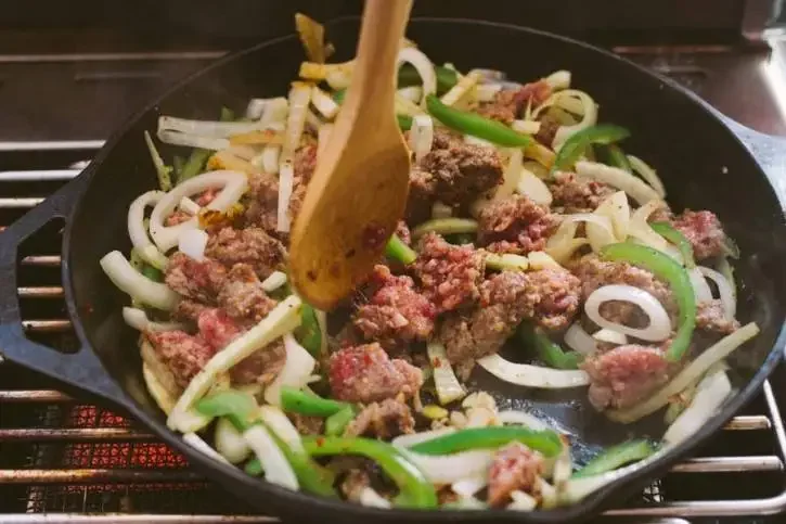 Image of The base of our filling consists of yellow onion, fresh...