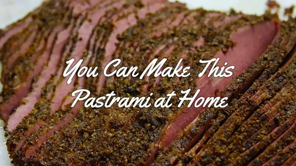 Homemade Pastrami