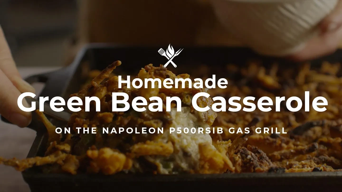 Low Sodium Green Bean Casserole {Semi Scratch