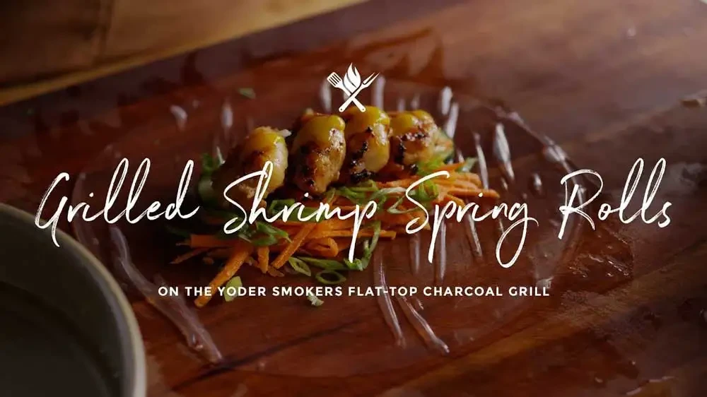 Image of Grilled Shrimp Spring Rolls
