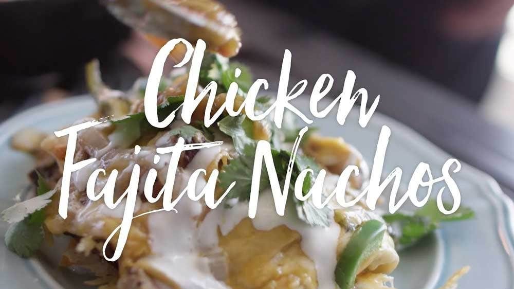 Image of Grilled Chicken Fajita Nachos