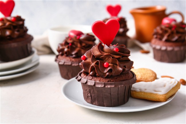 Image of RECETTE DES CUPCAKES AU CHOCOLAT