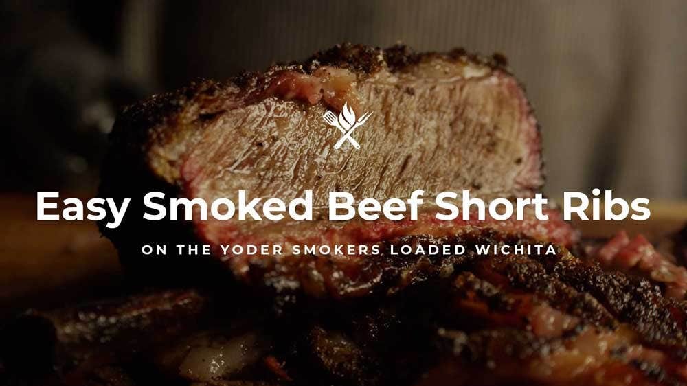 Image of Easy Smoked Beef Short Ribs