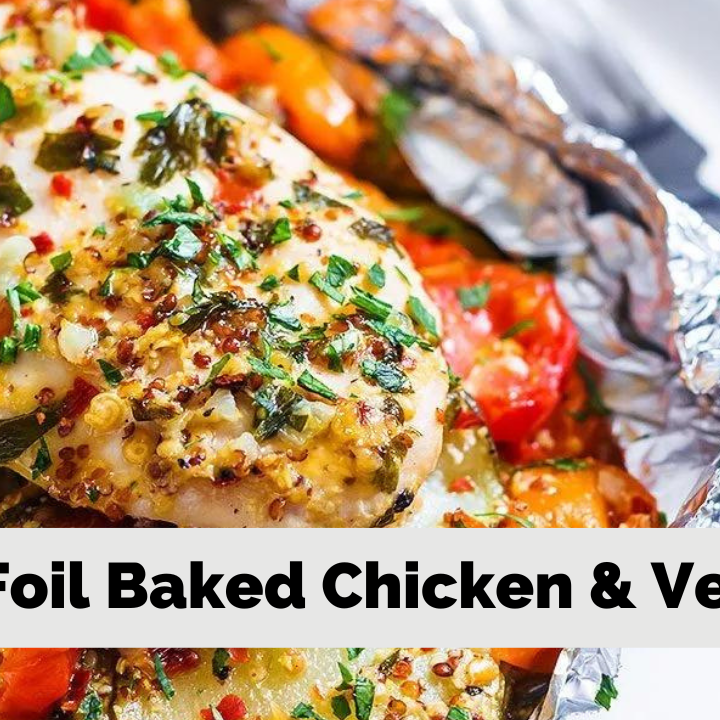 Chicken and vegetable foil packets clearance oven